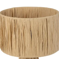 Fabrique de Styles Lampes À Poser*Lampe en raphia et fer h30cm - Organic