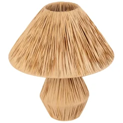 Fabrique de Styles Lampes À Poser*Lampe en raphia et fer h41cm - Calypsa
