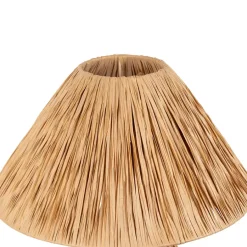 Fabrique de Styles Lampes À Poser*Lampe en raphia et fer h41cm - Calypsa