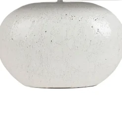 Fabrique de Styles Lampes À Poser*Lampe en terre cuite et lin blanc h50cm - Tahra