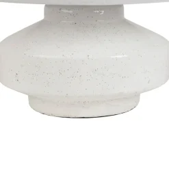 Fabrique de Styles Lampes À Poser*Lampe en terre cuite et lin blanc h44.5cm - Tahra