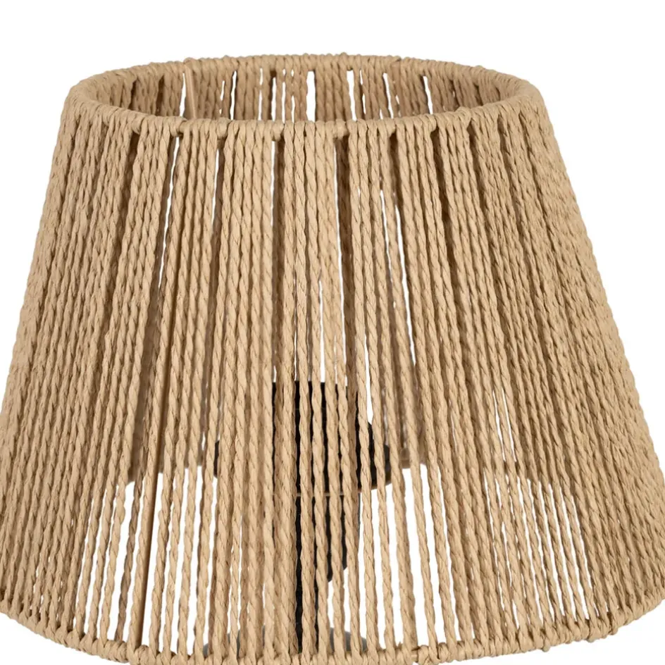 Fabrique de Styles Lampes À Poser*Lampe en terre cuite émeraude mate et naturel h32cm - Nira
