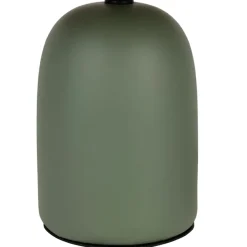 Fabrique de Styles Lampes À Poser*Lampe en terre cuite émeraude mate et naturel h32cm - Nira