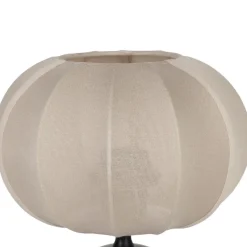 Fabrique de Styles Lampes À Poser*Lampe en terre cuite noir et beige h29cm - Klosen