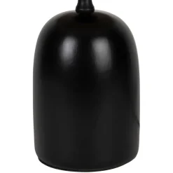 Fabrique de Styles Lampes À Poser*Lampe en terre cuite noir et beige h29cm - Klosen