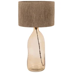Fabrique de Styles Lampes À Poser*Lampe en verre et jute h60cm - Heliac
