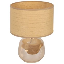 Fabrique de Styles Lampes À Poser*Lampe en verre et papier h36cm - Celeste