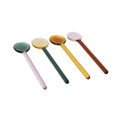 Fabrique de Styles Accessoires Vin Et Cocktails*Lot de 4 agitateurs en verre borosilicate h12.5cm - Funny