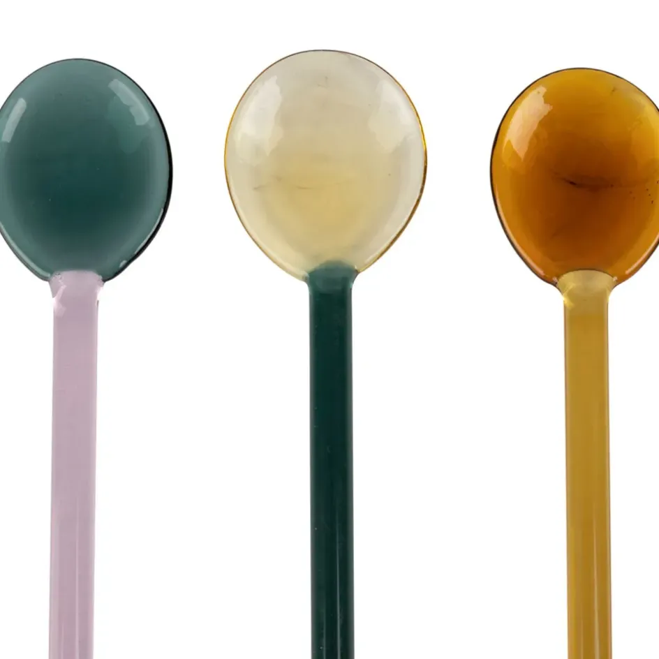 Fabrique de Styles Accessoires Vin Et Cocktails*Lot de 4 agitateurs en verre borosilicate h15cm - Funny