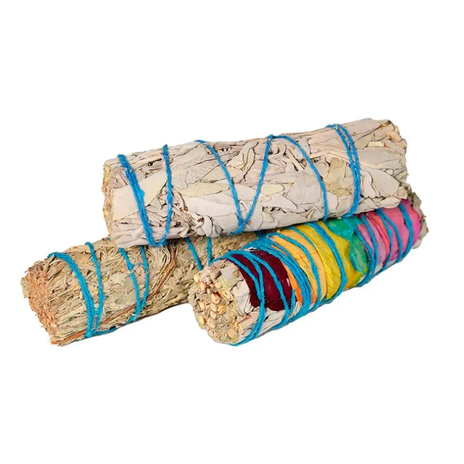 Fabrique de Styles Méditation Et Yoga*Lot de 3 batons de sauge