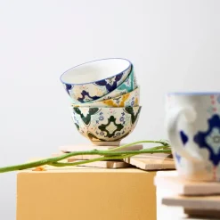 Fabrique de Styles Bols Et Coupelles*Lot de 4 bols en grès 30cm - Azulejo