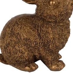 Fabrique de Styles Photophores, Bougeoirs Et Lanternes*Lot de 2 bougeoirs lapin en poudre de pierre et fer - Floreal