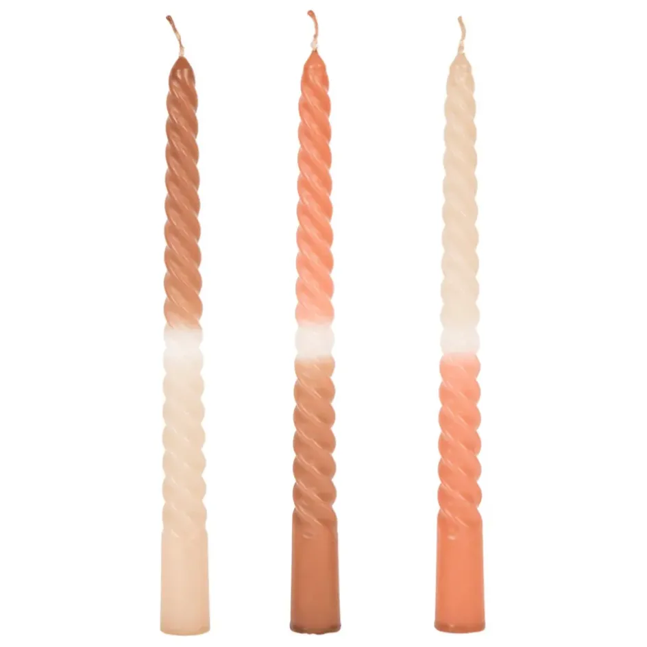 Fabrique de Styles Bougies Non Parfumées*Lot de 3 bougies en paraffine et verre 50g - Funny