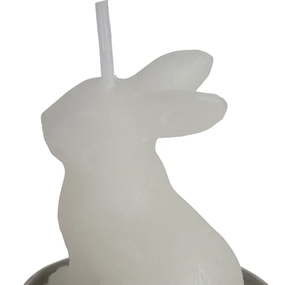 Fabrique de Styles Bougies Non Parfumées*Lot de 6 bougies lapin 2h - Floreal