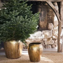 Fabrique de Styles Cache-pots Et Supports*Lot de 2 caches pot en fer d48cm et d36cm - Baca