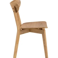 Fabrique de Styles Chaises*Lot de 2 chaises de salle à manger en chêne - Roxy