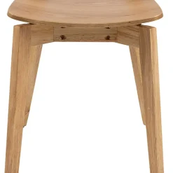 Fabrique de Styles Chaises*Lot de 2 chaises de salle à manger en chêne - Roxy