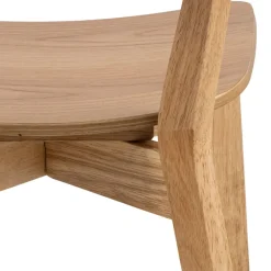 Fabrique de Styles Chaises*Lot de 2 chaises de salle à manger en chêne - Roxy