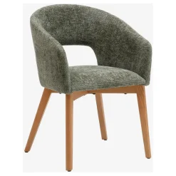 Fabrique de Styles Chaises*Lot de 2 chaises en tissu chenille - Rusti