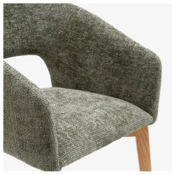 Fabrique de Styles Chaises*Lot de 2 chaises en tissu chenille - Rusti