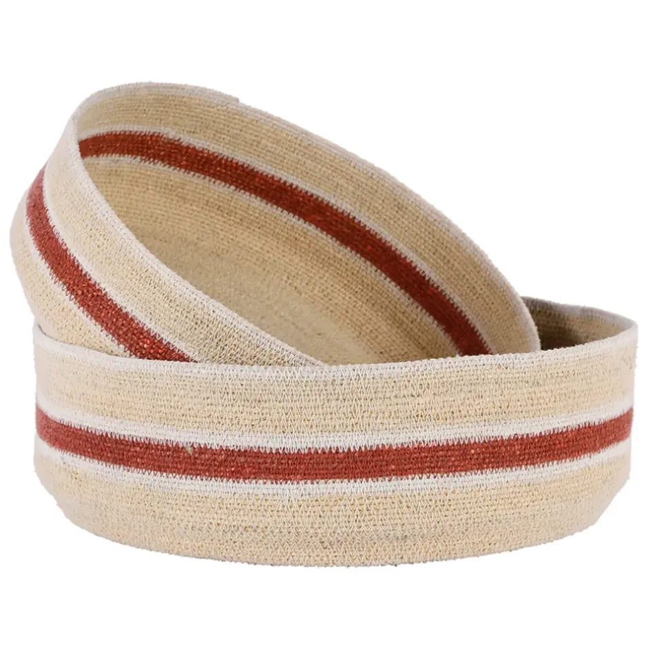 Fabrique de Styles Paniers Et Corbeilles*Lot de 2 corbeilles en jonc de mer - Sumatra