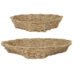 Fabrique de Styles Paniers Et Corbeilles*Lot de 2 corbeilles en jonc de mer - Les fruits