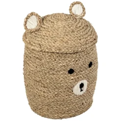 Fabrique de Styles Paniers Et Corbeilles*Lot de 2 corbeilles en jonc de mer d31.5xh45cm - Famille