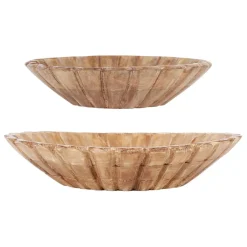 Fabrique de Styles Petits Objets Déco*Lot de 2 coupes en manguier - Grand Office