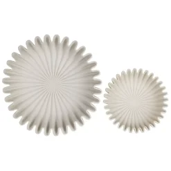 Fabrique de Styles Petits Objets Déco*Lot de 2 coupes en résine écru - Romancero