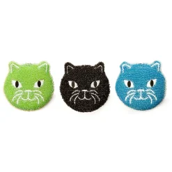 Fabrique de Styles Éponges Et Chiffons*Lot de 3 eponges chat