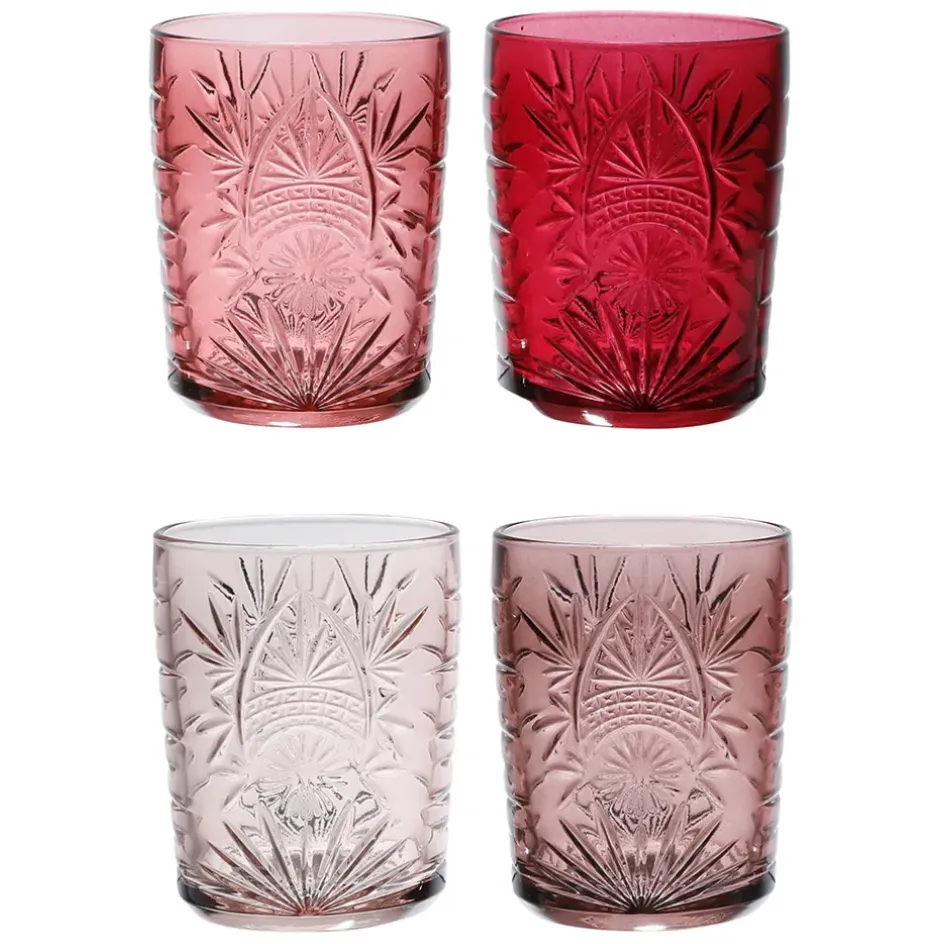 Fabrique de Styles Verres À Eau Et Gobelets*Lot de 4 gobelets en verre 35cl - Starla