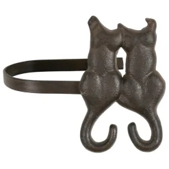 Fabrique de Styles Accessoires De Rideaux*Lot de 2 paires d'embrasse chat accessoire rideau en fonte