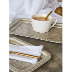 Fabrique de Styles Plateaux*Lot de 2 plateaux en fer - Arabise