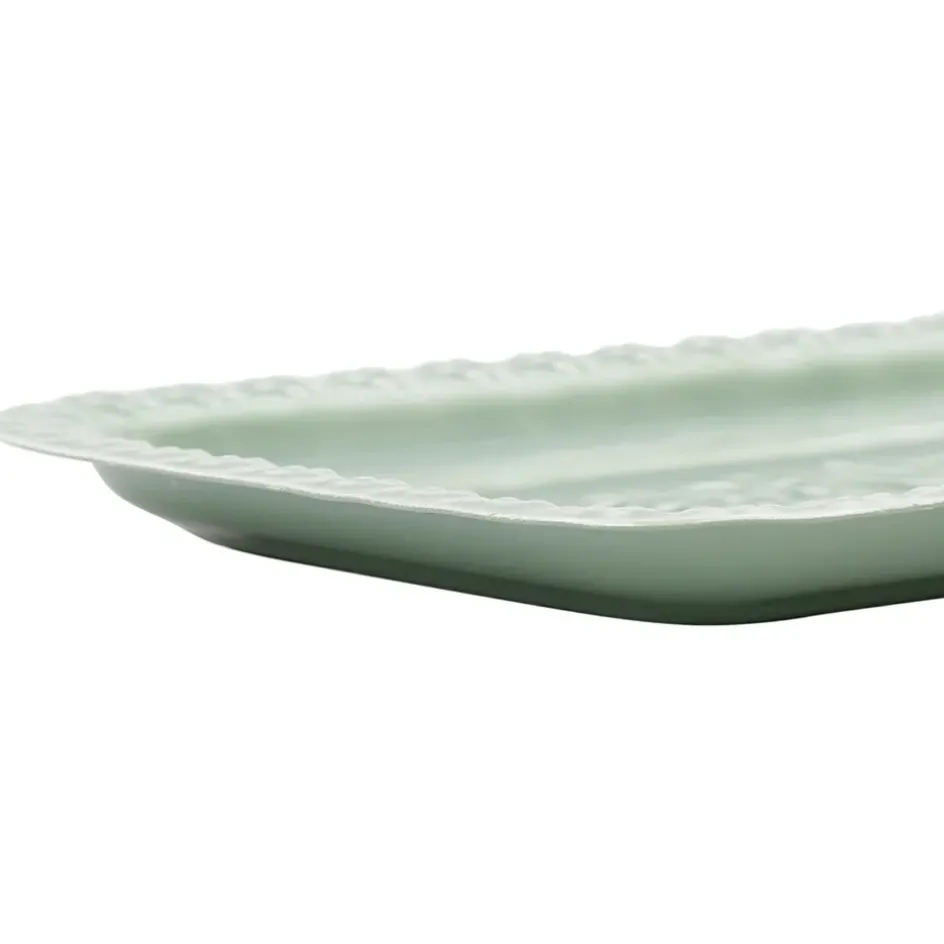 Fabrique de Styles Plateaux*Lot de 2 plateaux en fer émaillé - Baroque