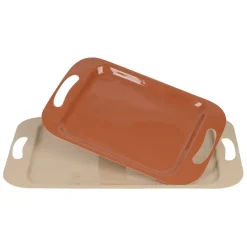 Fabrique de Styles Plateaux*Lot de 2 plateaux en fer - Klosen