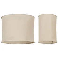 Fabrique de Styles Suspensions*Lot de 2 suspensions en lin non électrifiée - Noho