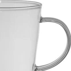 Fabrique de Styles Tasses Et Mugs*Lot de 4 tasses a thé love en verre 35cl - Colorea