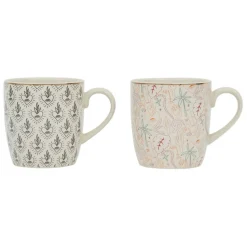 Fabrique de Styles Tasses Et Mugs*Lot de 2 tasses en céramique 30cl - Tulum