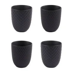 Fabrique de Styles Tasses Et Mugs*Lot de 4 tasses en porcelaine mat