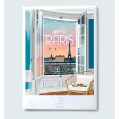 Fabrique de Styles Petits Objets Déco*Magnet ville Paris 6.5x9cm