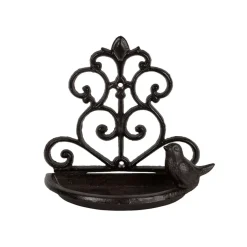 Enfant Fabrique de Styles Déco, Accessoires Et Rangements|Jardin*Mangeoire murale en fonte - Fauvette