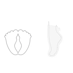 Fabrique de Styles Soins Des Mains Et Des Pieds*Masque pieds chaussettes hydratantes