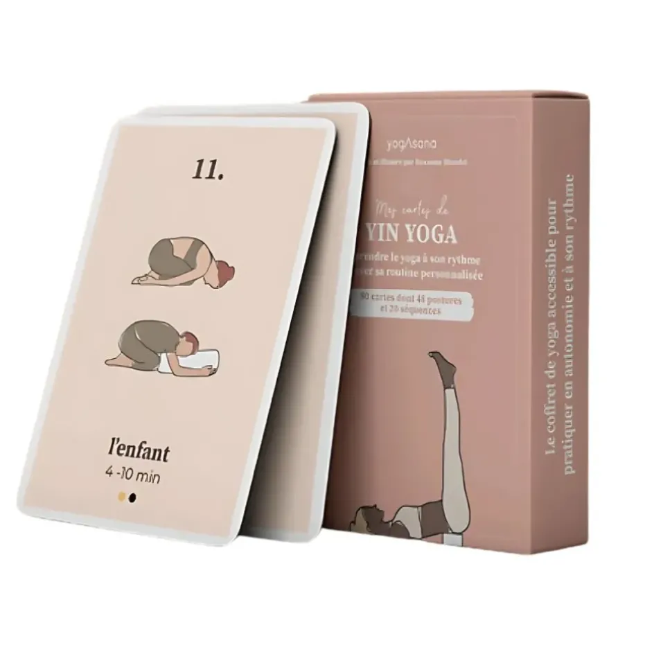 Fabrique de Styles Méditation Et Yoga*Mes cartes de Yin Yoga