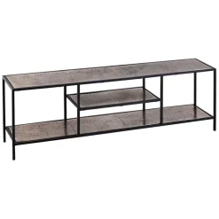 Fabrique de Styles Meubles Tv*Meuble TV en acier et aluminium L150cm - Felia