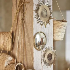 Fabrique de Styles Miroirs*Miroir antique en fer d18cm - aureol