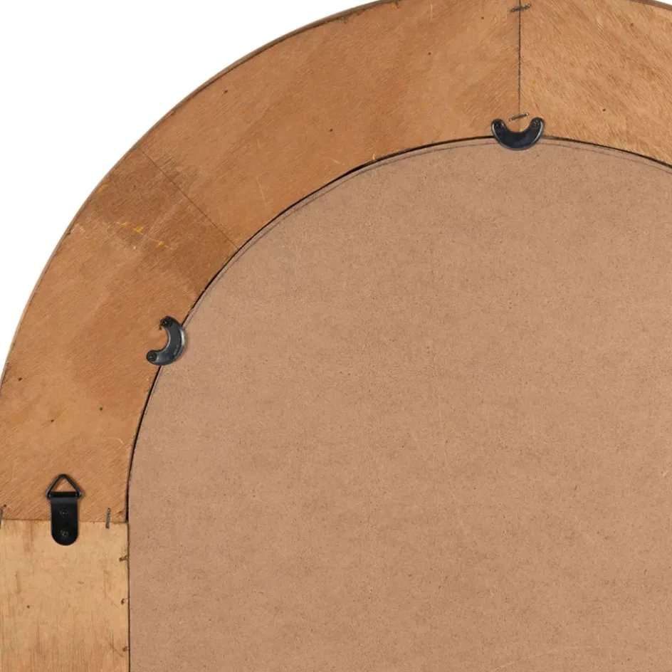 Fabrique de Styles Miroirs*Miroir arrondie en rotin - Tamba