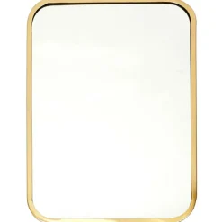 Fabrique de Styles Miroirs*Miroir carre contour dore 34x25cm