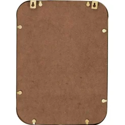 Fabrique de Styles Miroirs*Miroir carre contour dore 34x25cm