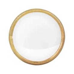 Fabrique de Styles Miroirs*Miroir convexe en laiton d11.5cm - edman