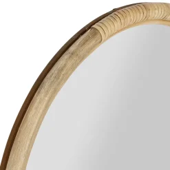 Fabrique de Styles Miroirs*Miroir en rotin 40xh53cm - Mirage